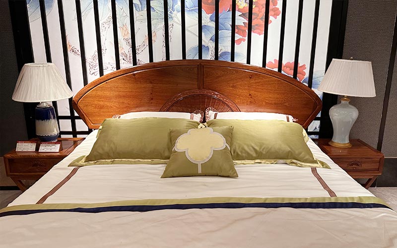 Ensemble de meubles de chambre à coucher de style chinois