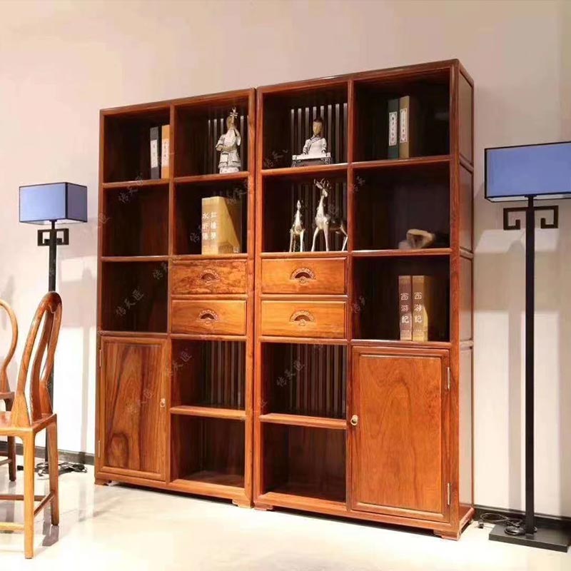 Bibliothèque combinée de style chinois