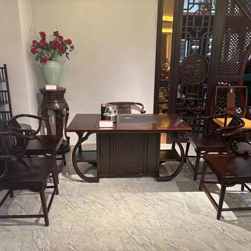 Table à thé classique en palissandre de style chinois