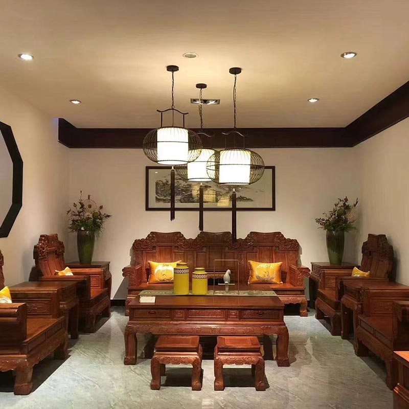 Nouveau Canapé de Style ancien en bois massif chinois pour salon