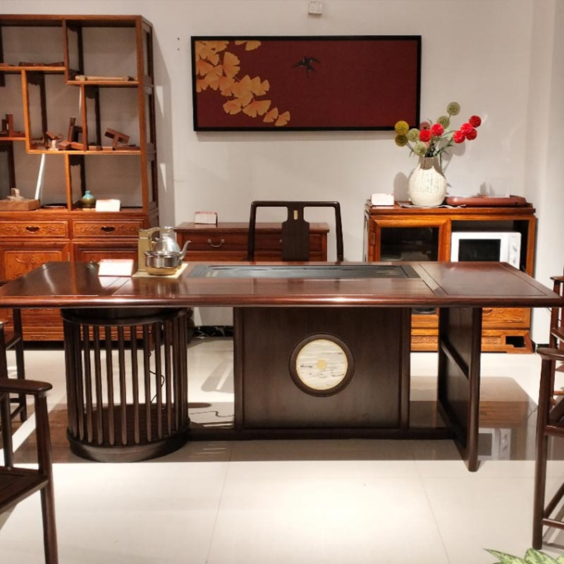 Nouvelle table à thé intégrée de style chinois